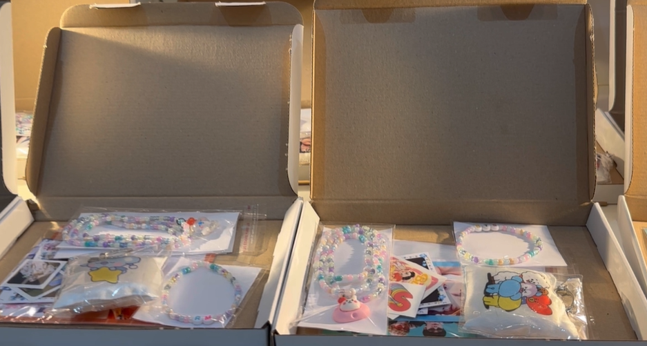 BTS Bias Gift Pack || Poster, Photocards, Square Cards, Sticker, Keychain, Bracelet, Neckchain