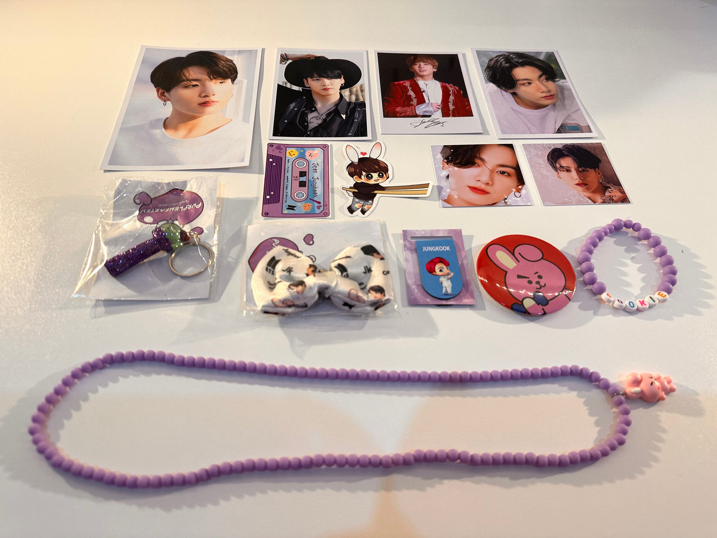 BTS-Inspired ,K-pop Fan Stationery Gift Box | Choose Your Bias | Handmade Posters, Photocards, Stickers & Accessories.