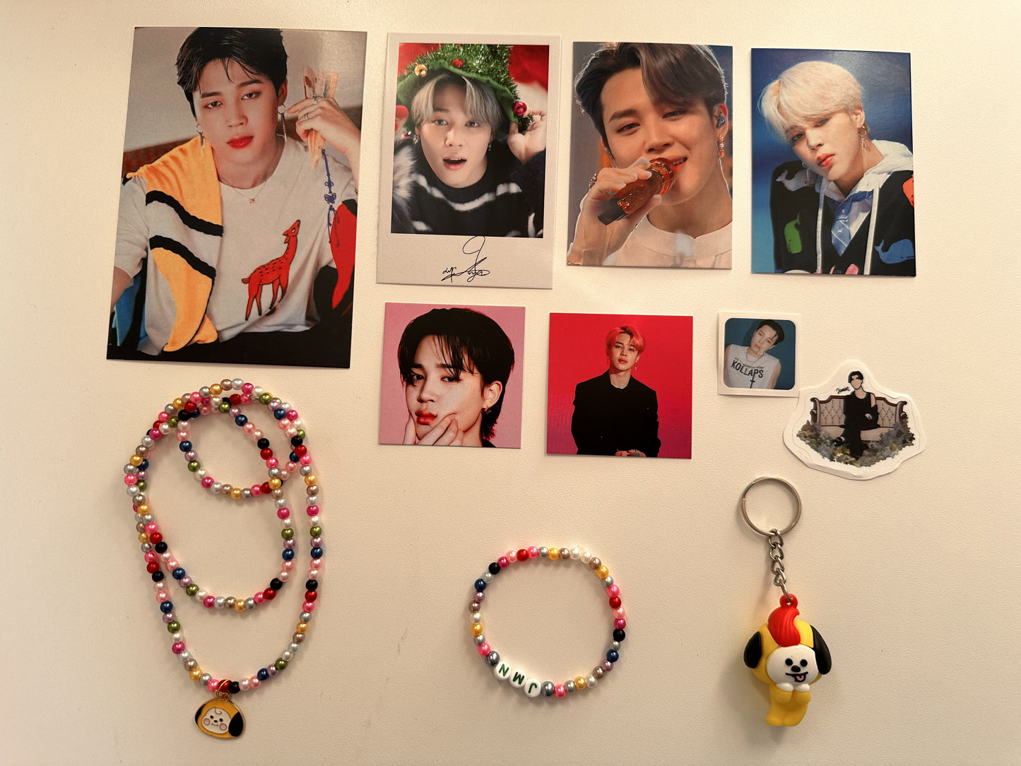 Custom K-Pop Stationery Mystery Gift Set | Handmade Fan Pack | Purple Idol Collection