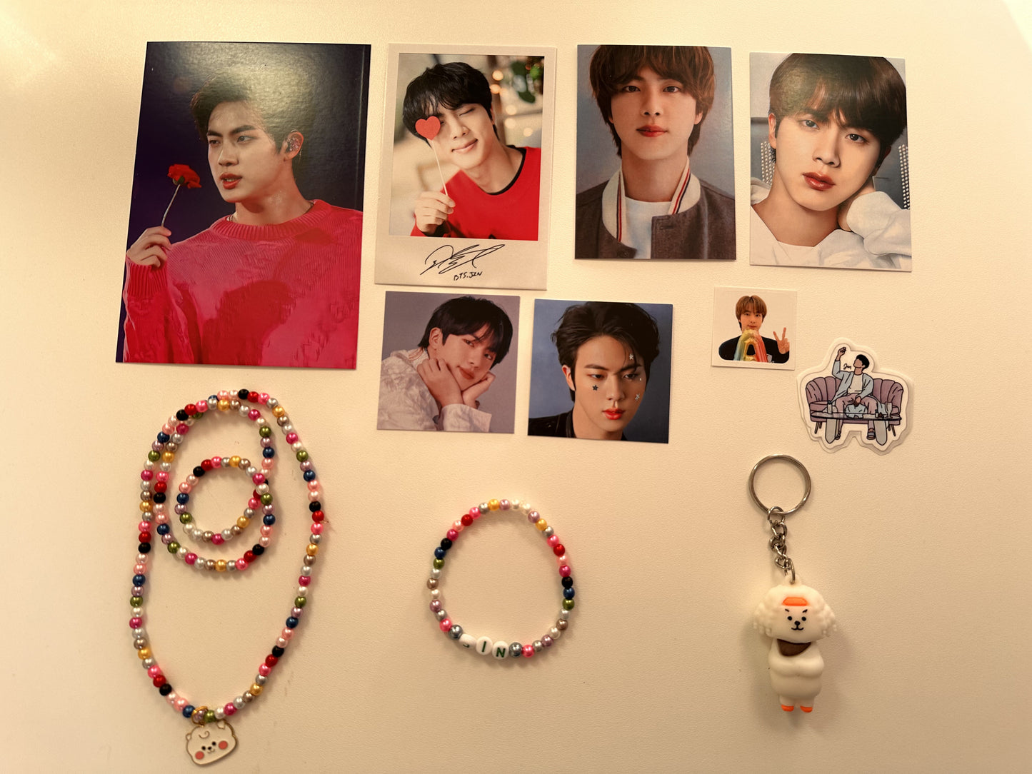 Custom K-Pop Stationery Mystery Gift Set | Handmade Fan Pack | Purple Idol Collection