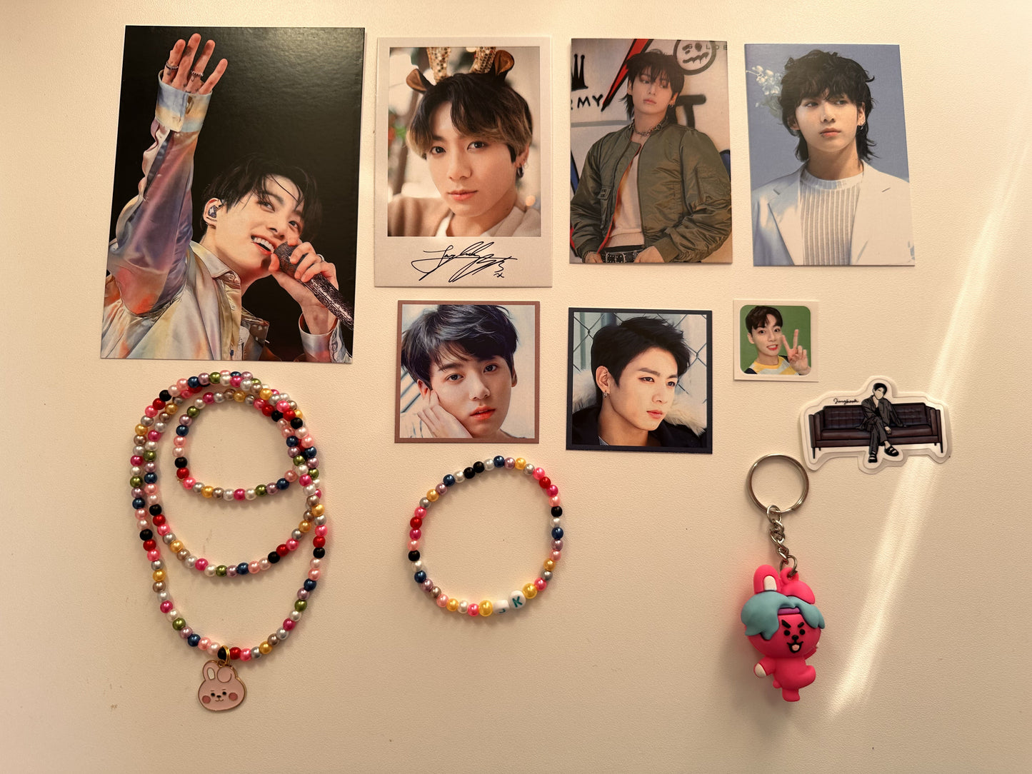 Custom K-Pop Stationery Mystery Gift Set | Handmade Fan Pack | Purple Idol Collection