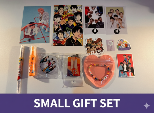 K-pop Inspired Fan Gift Set | Posters, Photocards, Stickers & Accessories (BTS Inspired)